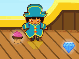 Play Dora pirate boat treasure hunt now !