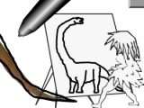 Play Dino paint now !