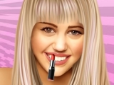 Play Miley cyrus celebrity makeover now !