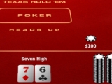Play Texas holdem poker heads up now !