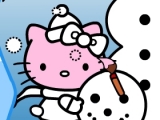 Play Hello kitty christmas coloring now !