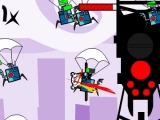 Play Ninja hamsters vs robots now !