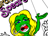 Play Britney spears coloring now !
